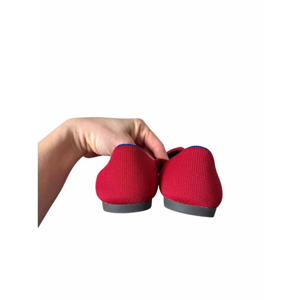 Rothy's Red Pointed Toe Flats - Picture 5 of 9